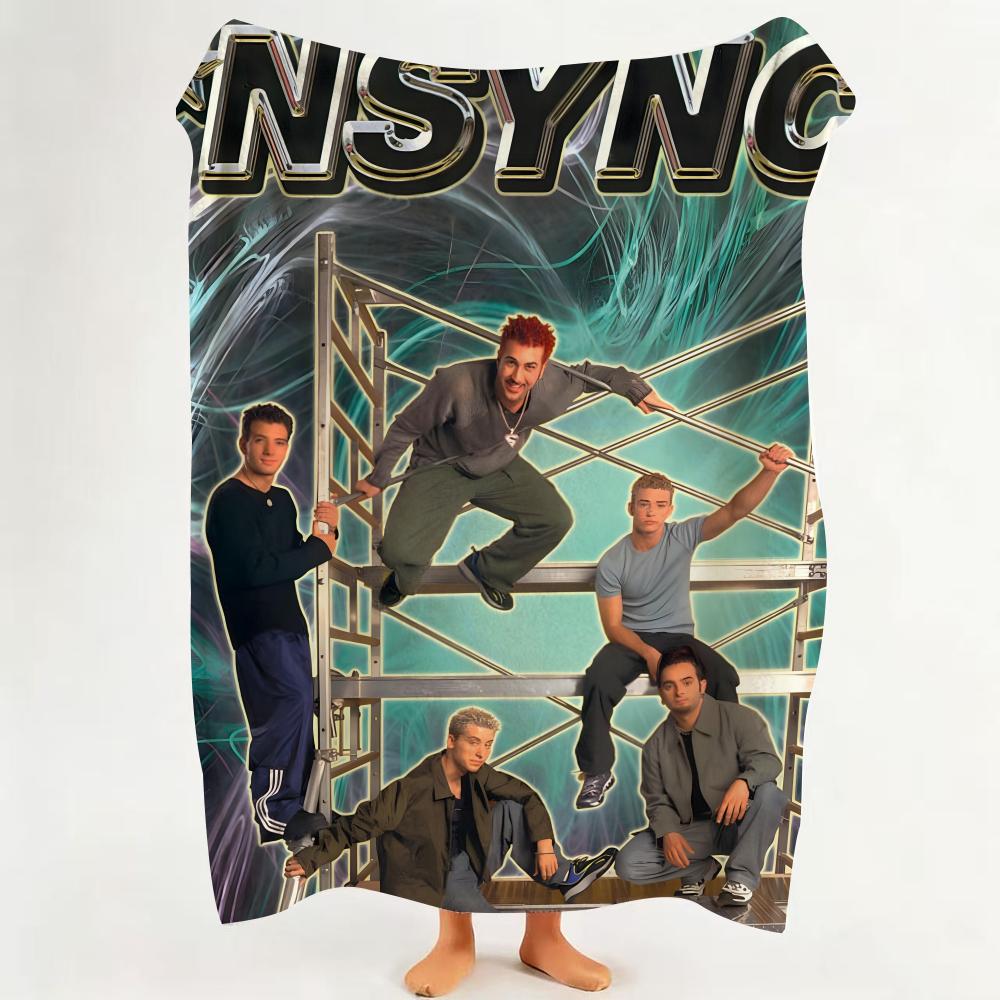 Band N NSYNC Throw Flannel Throw Blanket Suitable for Sofa Living Room Bedroom 75cmx90cm
Band N NSYNC Throw Flannel Throw Blanket Suitable for Sofa Living Room Bedroom 75cmx90cm