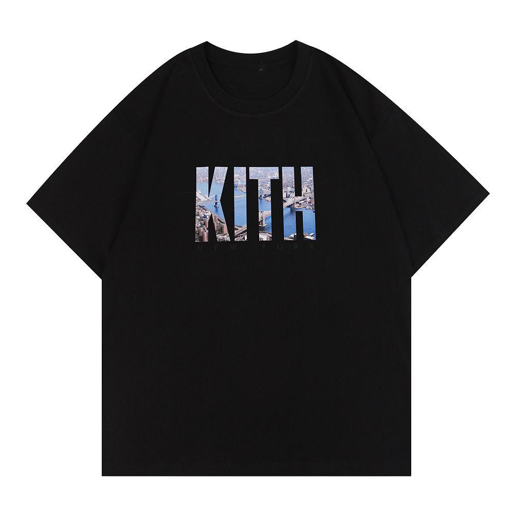 Американский трендовый бренд KITH, футболка с летним принтом в виде букв, повседневная, хлопковая, свободного кроя, с коротким рукавом и круглым вырезом, из двойной пряжи, мужская/женская S
Американский трендовый бренд KITH, футболка с летним принтом в виде букв, повседневная, хлопковая, свободного кроя, с коротким рукавом и круглым вырезом, из двойной пряжи, мужская/женская S