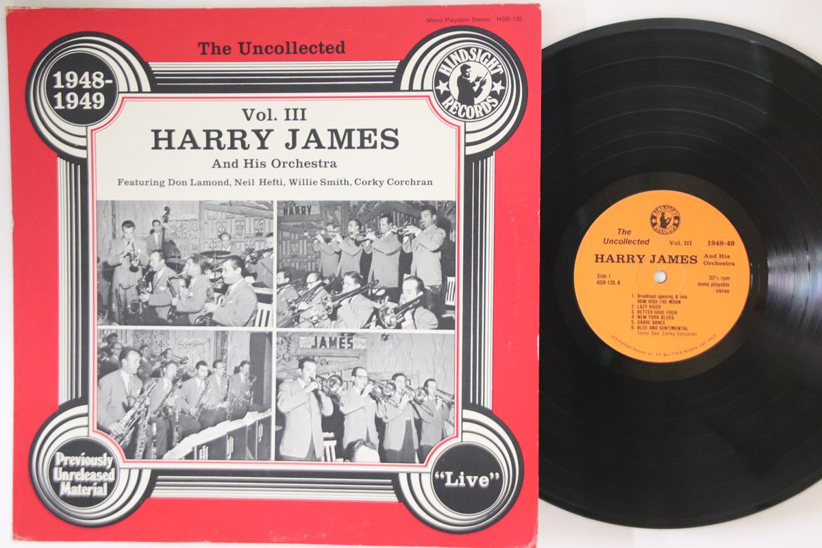 LP Record HARRY JAMES - Uncollected: Vol. Iii (1948-1949) HSR135 HINDSIGHT 1979 US Jazz Used
LP Record HARRY JAMES - Uncollected: Vol. Iii (1948-1949) HSR135 HINDSIGHT 1979 US Jazz Used