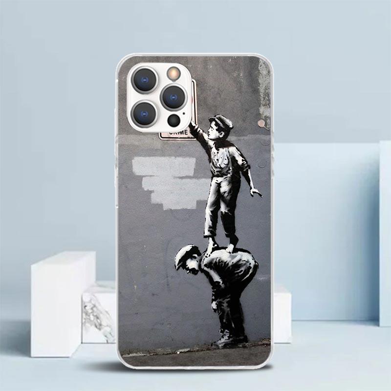 Street Art Banksy Graffiti Phone Case For IPhone 16 17 Air 16E 15 14 Plus 13 Mini 12 11 Pro Max 7 8 + SE 2020 Soft TPU Back Cove iPhone 16 Pro Max
Street Art Banksy Graffiti Phone Case For IPhone 16 17 Air 16E 15 14 Plus 13 Mini 12 11 Pro Max 7 8 + SE 2020 Soft TPU Back Cove iPhone 16 Pro Max