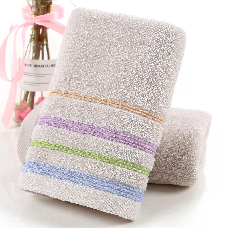 Color strip pure cotton towel household adult cotton face towel 35*75 світло-сірого кольору
Color strip pure cotton towel household adult cotton face towel 35*75 світло-сірого кольору