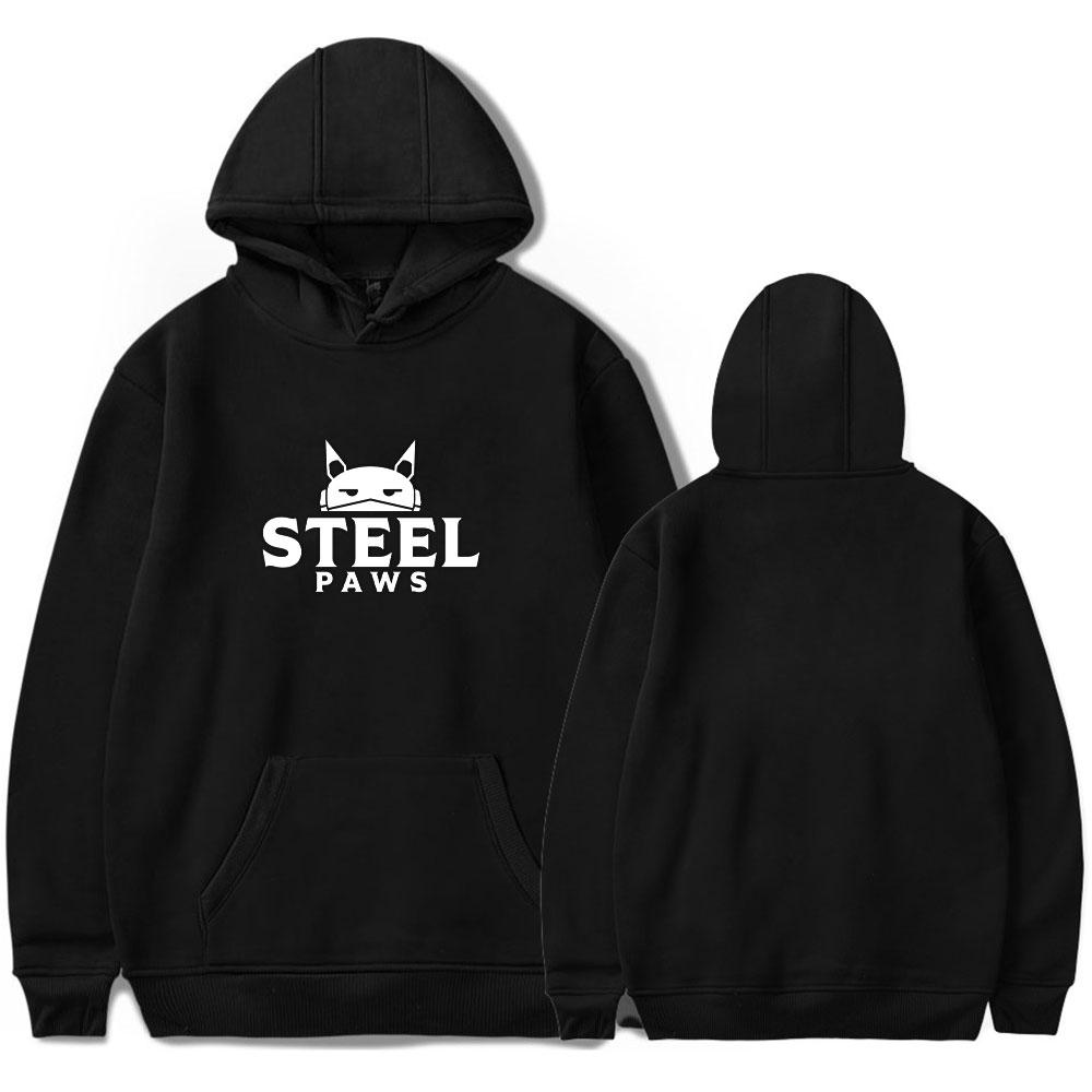 Mens Womens Hoodie Steel Paws Hoodies Streetwear Harajuku Casual Cartoon Printed Hooded Pullover Sweatshirts XS чорний
Mens Womens Hoodie Steel Paws Hoodies Streetwear Harajuku Casual Cartoon Printed Hooded Pullover Sweatshirts XS чорний