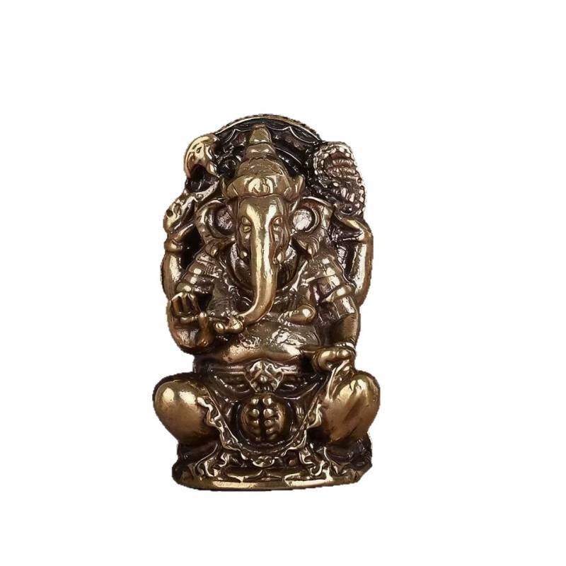 Ganesha Buddhist Lord Statue Elephant God Sculptur Desktop Decorative Ornaments 2.6CM
Ganesha Buddhist Lord Statue Elephant God Sculptur Desktop Decorative Ornaments 2.6CM
