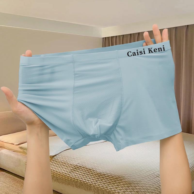 Sleek Men s Summer Ice Silk Underwear - Seamless, Breathable, and Comfortable XXXL (70-80 kg) світло-синій колір
Sleek Men s Summer Ice Silk Underwear - Seamless, Breathable, and Comfortable XXXL (70-80 kg) світло-синій колір