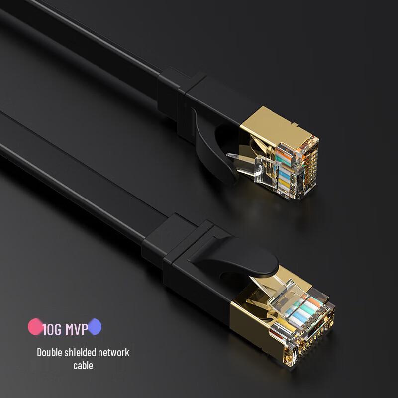 Bi Ya Zi Cat7 10 Gigabit Flat Ethernet Cable
Bi Ya Zi Cat7 10 Gigabit Flat Ethernet Cable