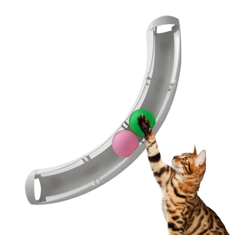 Игрушка-головоломка Cat Ball Track Cat Ball Track Инструмент для тренировки умственных и физических способностей для котенка Товары для домашних животных для всех размеров пород белый
Игрушка-головоломка Cat Ball Track Cat Ball Track Инструмент для тренировки умственных и физических способностей для котенка Товары для домашних животных для всех размеров пород белый