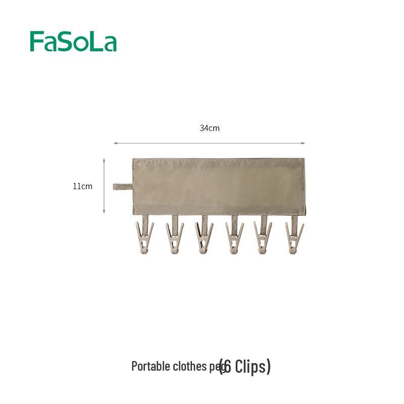 FaSoLa Portable Foldable Clothes Hanger with Clips for Travel and Dorms
FaSoLa Portable Foldable Clothes Hanger with Clips for Travel and Dorms