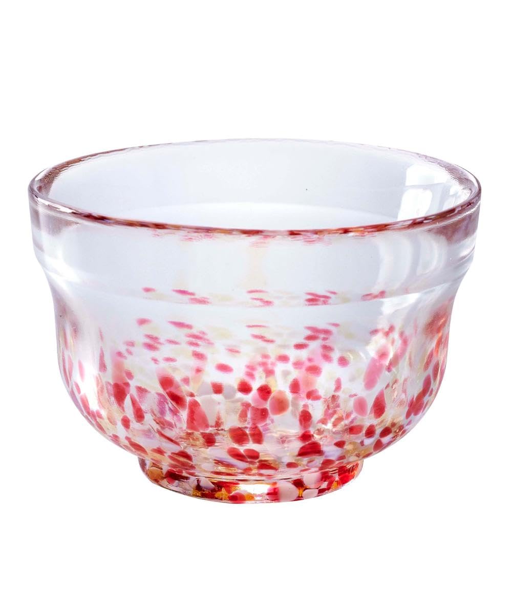 Yamakiikai CRYSTAL Matcha Bowl, Red and White, MC-530
Yamakiikai CRYSTAL Matcha Bowl, Red and White, MC-530