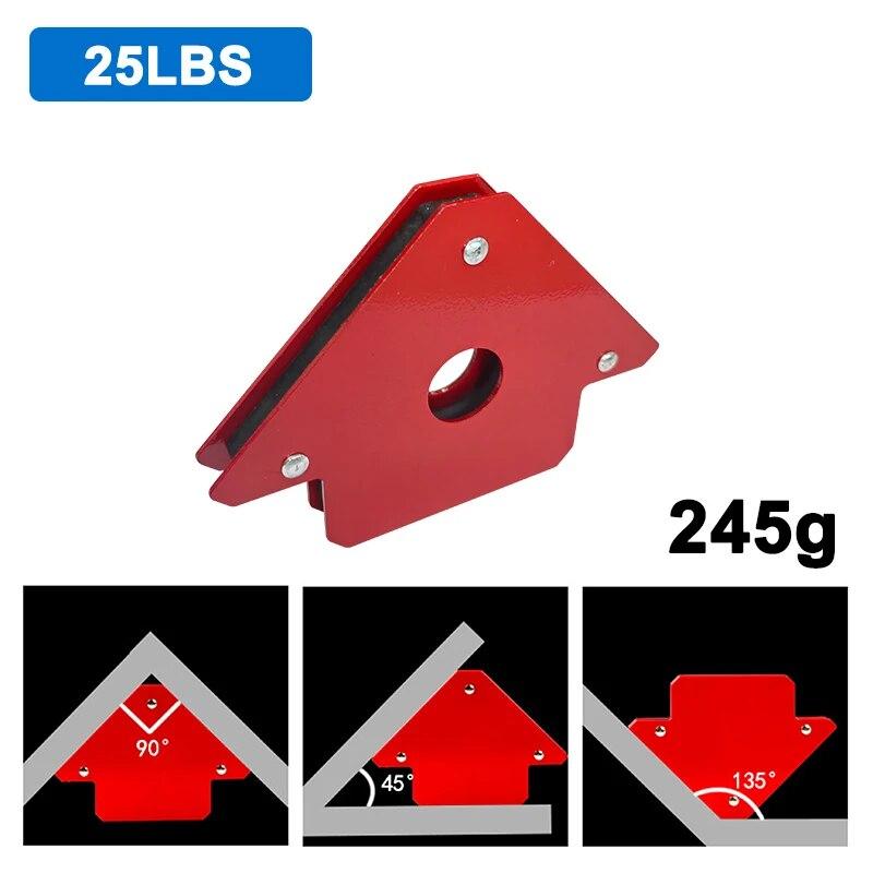 1pc 25LBS Magnetic Welding Locator Electric Weld Auxiliary Suction Right Angle Magnet Oblique Angle Iron Suction Accessory Tool
1pc 25LBS Magnetic Welding Locator Electric Weld Auxiliary Suction Right Angle Magnet Oblique Angle Iron Suction Accessory Tool