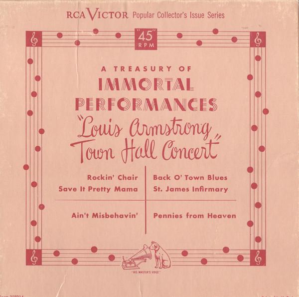 7-дюймовая пластинка LOUIS ARMSTRONG & HIS ALL-STARS - Концерт Луи Армстронга в Таун-холле WPT9 RCA Victor US Джаз Б/У
7-дюймовая пластинка LOUIS ARMSTRONG & HIS ALL-STARS - Концерт Луи Армстронга в Таун-холле WPT9 RCA Victor US Джаз Б/У