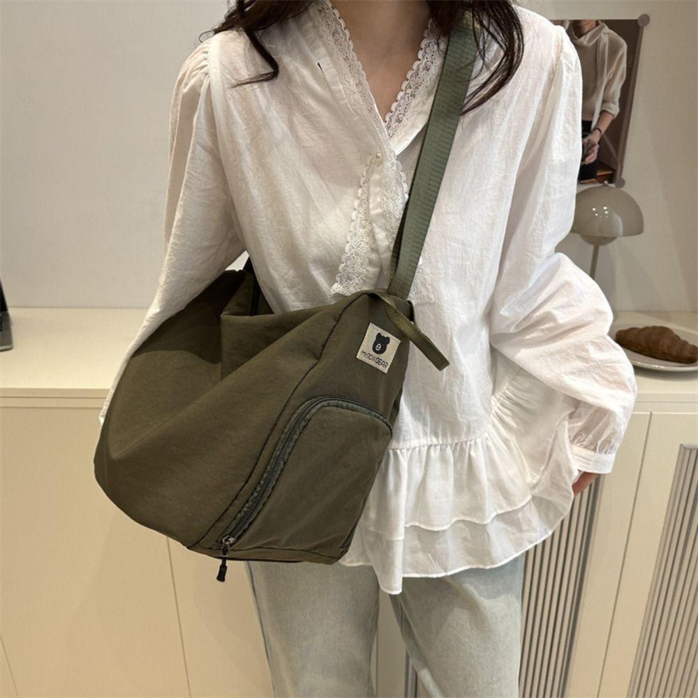 Nylon Crossbody Bag Lightweight Women s Backpack Fashion Single Shoulder Bag Hobos Bag рожевий
Nylon Crossbody Bag Lightweight Women s Backpack Fashion Single Shoulder Bag Hobos Bag рожевий