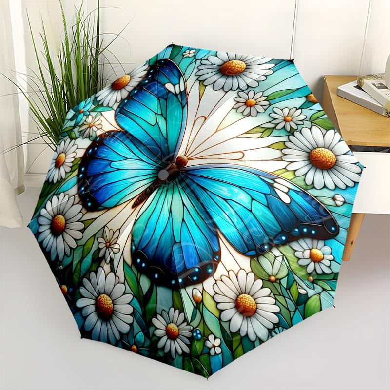 Butterfly, Color RetroThemed Automatic Opening and Closing umbrella 8 Ribs, Suitable for Leisure and Going Out, Outdoor Accessory, Gothic
Butterfly, Color RetroThemed Automatic Opening and Closing umbrella 8 Ribs, Suitable for Leisure and Going Out, Outdoor Accessory, Gothic