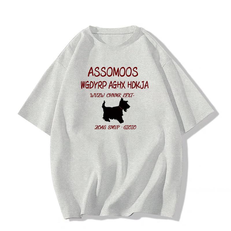 2025 Серая Ретро Женская Хлопковая Футболка с Коротким Рукавом - Свободный Крой L белый/серый
2025 Серая Ретро Женская Хлопковая Футболка с Коротким Рукавом - Свободный Крой L белый/серый