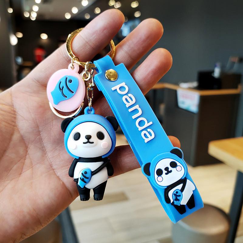 Vibrant Panda Silicone Keychain Fashionable Cartoon Bag And Accessory Key StyleH
Vibrant Panda Silicone Keychain Fashionable Cartoon Bag And Accessory Key StyleH