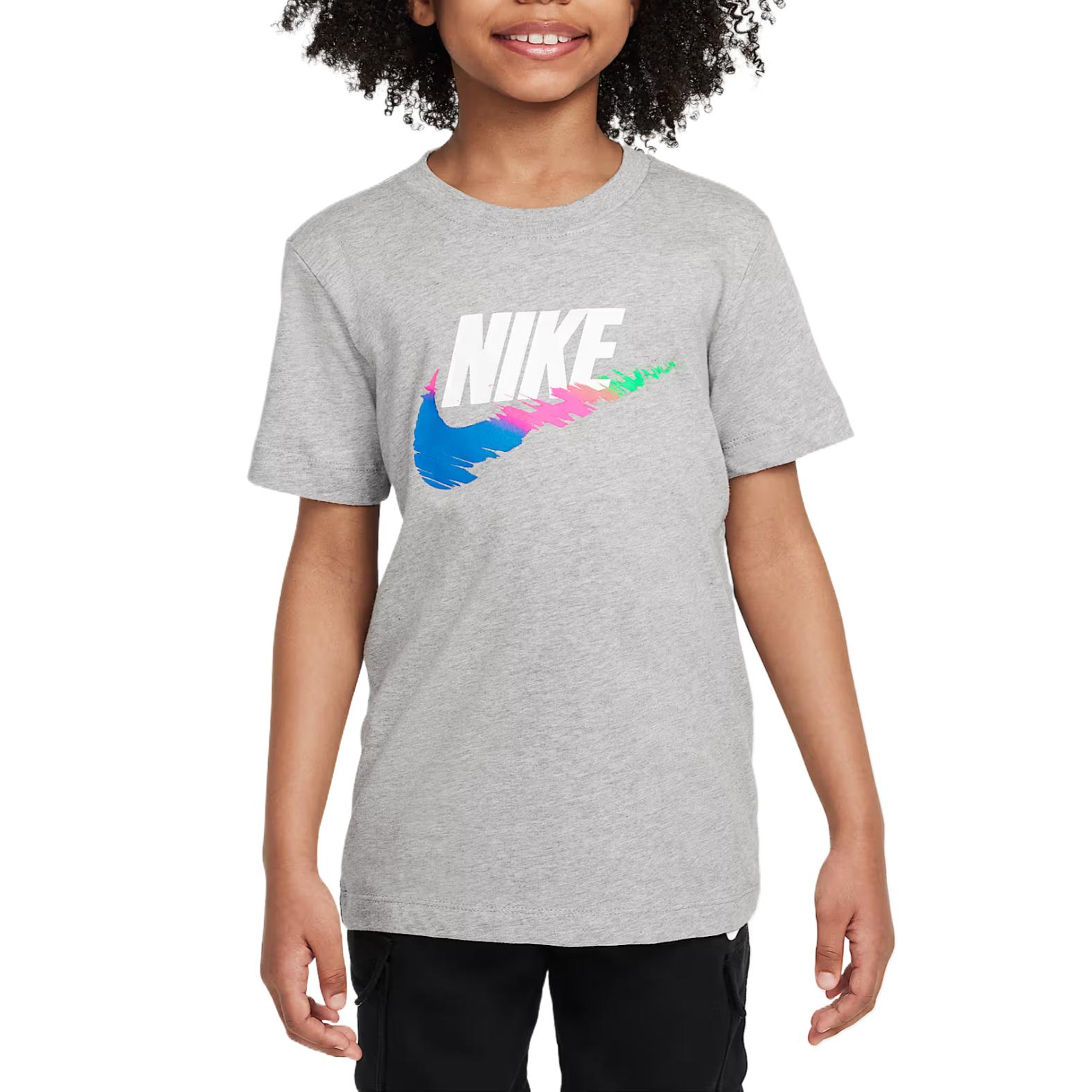 Nike Sportswear T-Shirt Fashion Comfortable Trendy Simple Short Sleeve Kids Tops Dark-Gray HM5854-063 XL
Nike Sportswear T-Shirt Fashion Comfortable Trendy Simple Short Sleeve Kids Tops Dark-Gray HM5854-063 XL