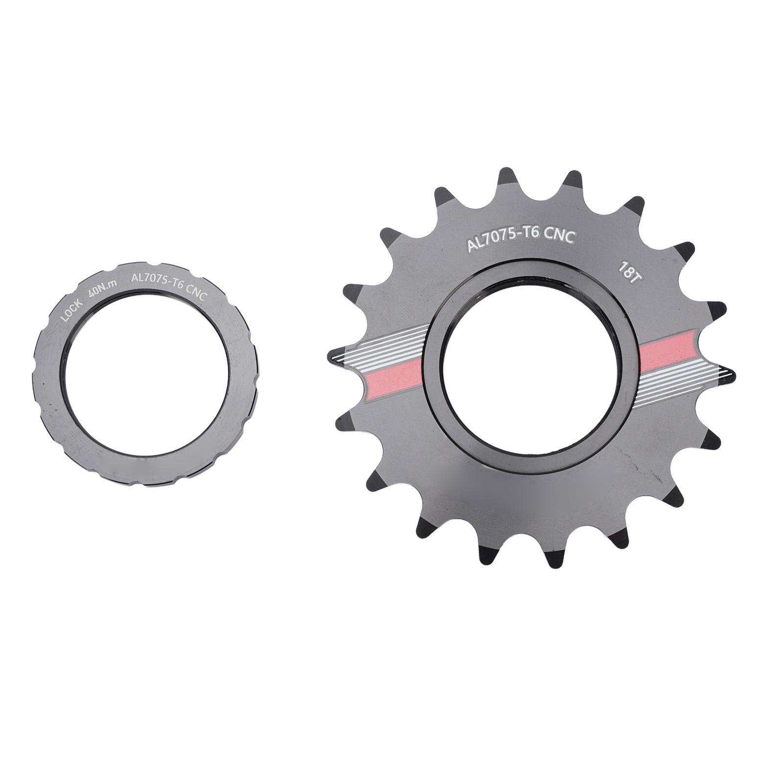 Fixed Gear Single Speed Bike Freewheel Aluminum Alloy Lightweight Cycle Freewheel Replacement 18T
Fixed Gear Single Speed Bike Freewheel Aluminum Alloy Lightweight Cycle Freewheel Replacement 18T