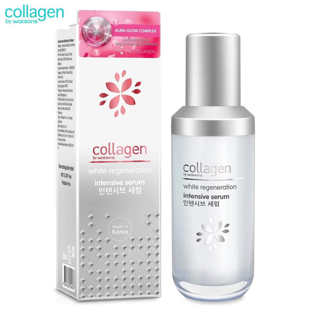 Collagen by Watsons White Regency Intensiv Serum, комплекс Aura Glow, триколлаген, 35 мл.
Collagen by Watsons White Regency Intensiv Serum, комплекс Aura Glow, триколлаген, 35 мл.