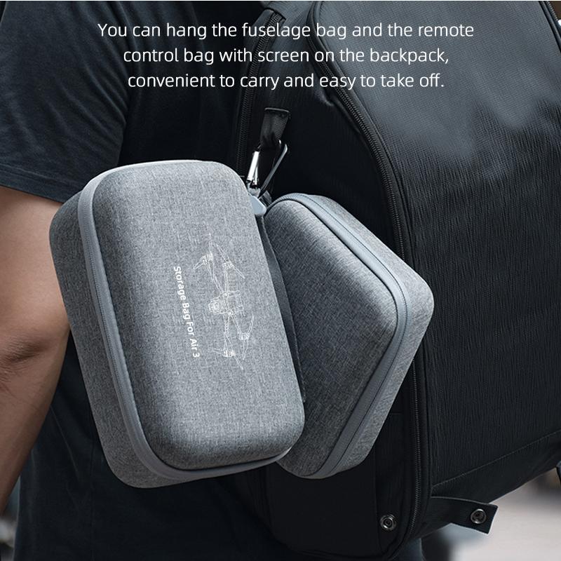 Storage Bag for DJI AIR 3 Remote Controller Body Case Portable Handbag Carrying Box RC 2 RC-N2 Controller Accessories
Storage Bag for DJI AIR 3 Remote Controller Body Case Portable Handbag Carrying Box RC 2 RC-N2 Controller Accessories