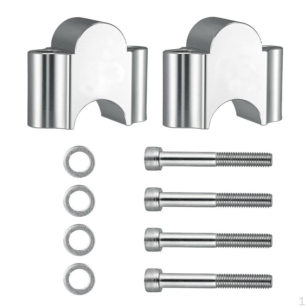 1-1 / 8 Aluminum Motorcycle ATV Handlebar r Adapter 1.2 High Mounting Bracket
1-1 / 8 Aluminum Motorcycle ATV Handlebar r Adapter 1.2 High Mounting Bracket