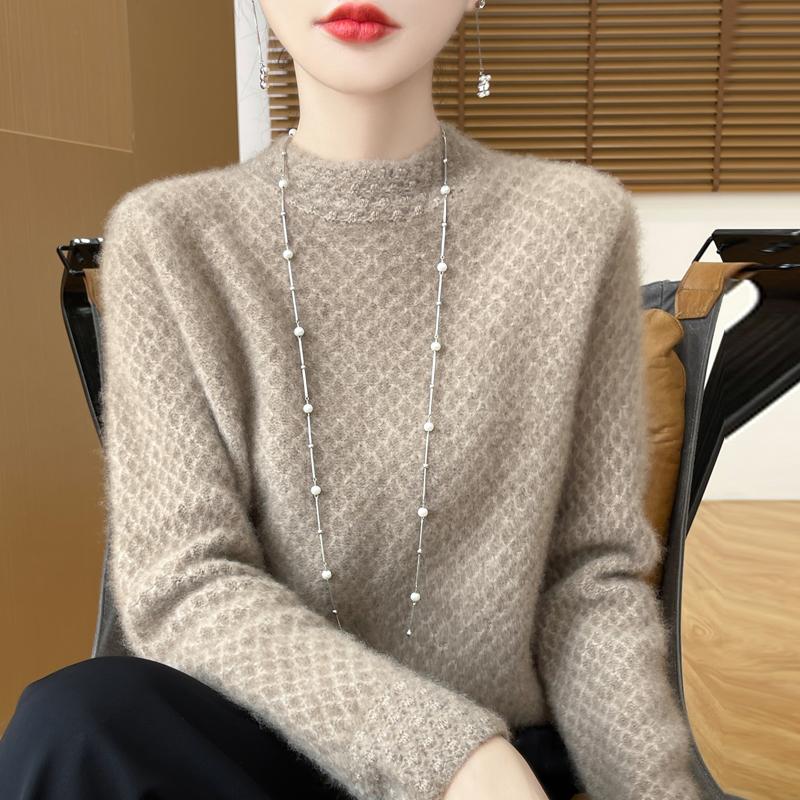 Women s cashmere sweater Qinghe cashmere 30% cashmere 70% wool autumn and winter pullover warm and fashionable XL коричневий
Women s cashmere sweater Qinghe cashmere 30% cashmere 70% wool autumn and winter pullover warm and fashionable XL коричневий