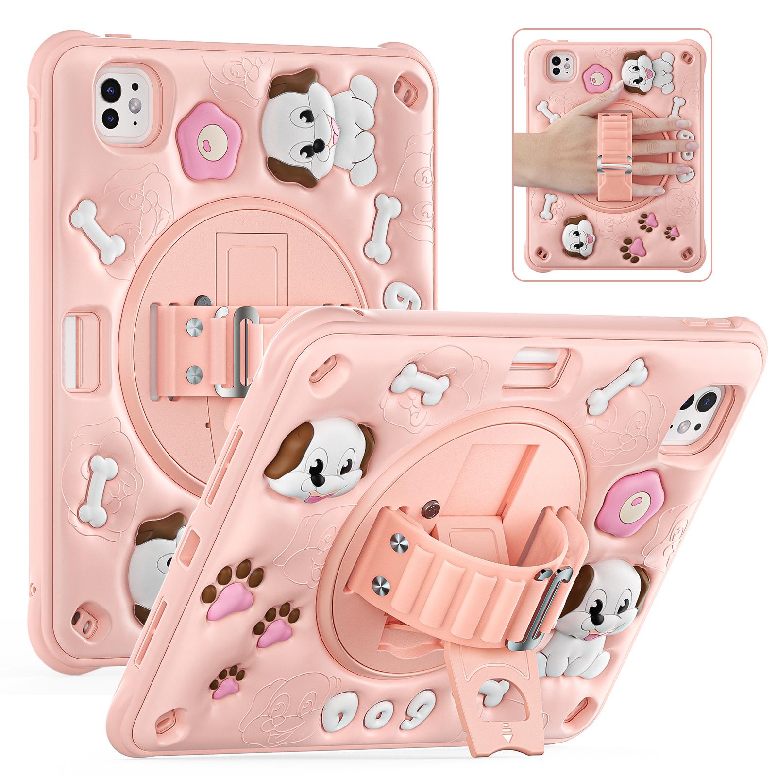 For iPad Pro 11 (2025)/11 (2024) Case Kickstand Cute Dog PC+Silicone+TPU Tablet Cover A
For iPad Pro 11 (2025)/11 (2024) Case Kickstand Cute Dog PC+Silicone+TPU Tablet Cover A