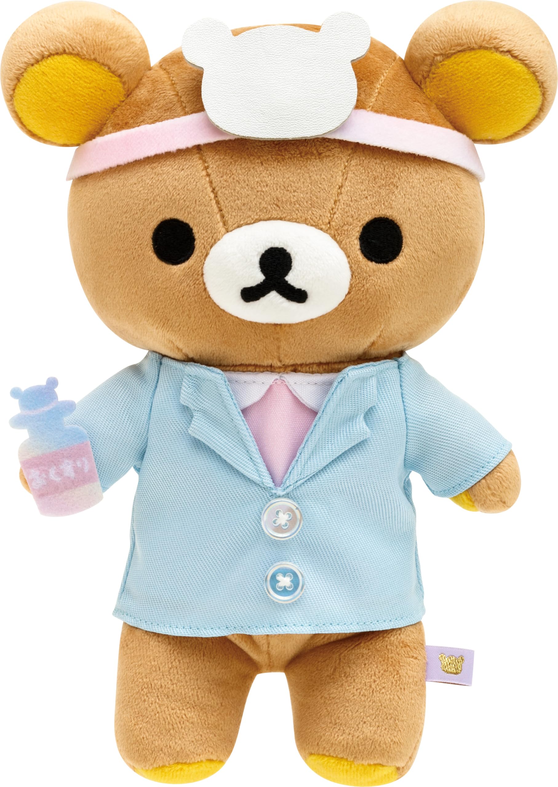 Rilakkuma Colorful Doctor Collectible Plush Toy Rilakkuma 9 x 16 x 23 cm Ages 6 and up Mascot Plush Toy MO42801 San-X (Doctor)
Rilakkuma Colorful Doctor Collectible Plush Toy Rilakkuma 9 x 16 x 23 cm Ages 6 and up Mascot Plush Toy MO42801 San-X (Doctor)