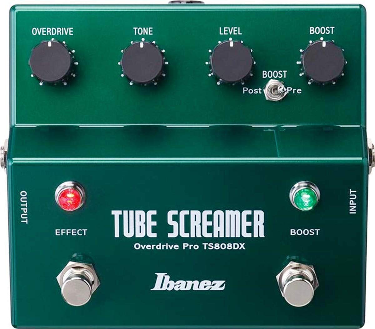 Ibanez Ibanez Guitar Overdrive Tube Screamer Tube Screamer Booster TS808DX + Бустер + зелений
Ibanez Ibanez Guitar Overdrive Tube Screamer Tube Screamer Booster TS808DX + Бустер + зелений