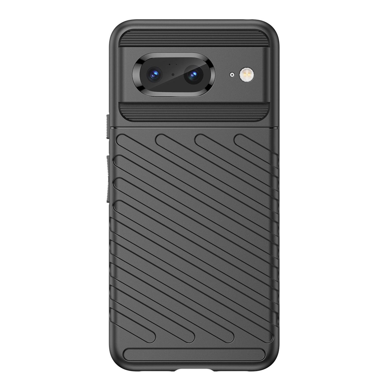 Thunder Series Thickened Phone Case for Google Pixel 8,Twill Texture Soft TPU Back Cover Blue
Thunder Series Thickened Phone Case for Google Pixel 8,Twill Texture Soft TPU Back Cover Blue