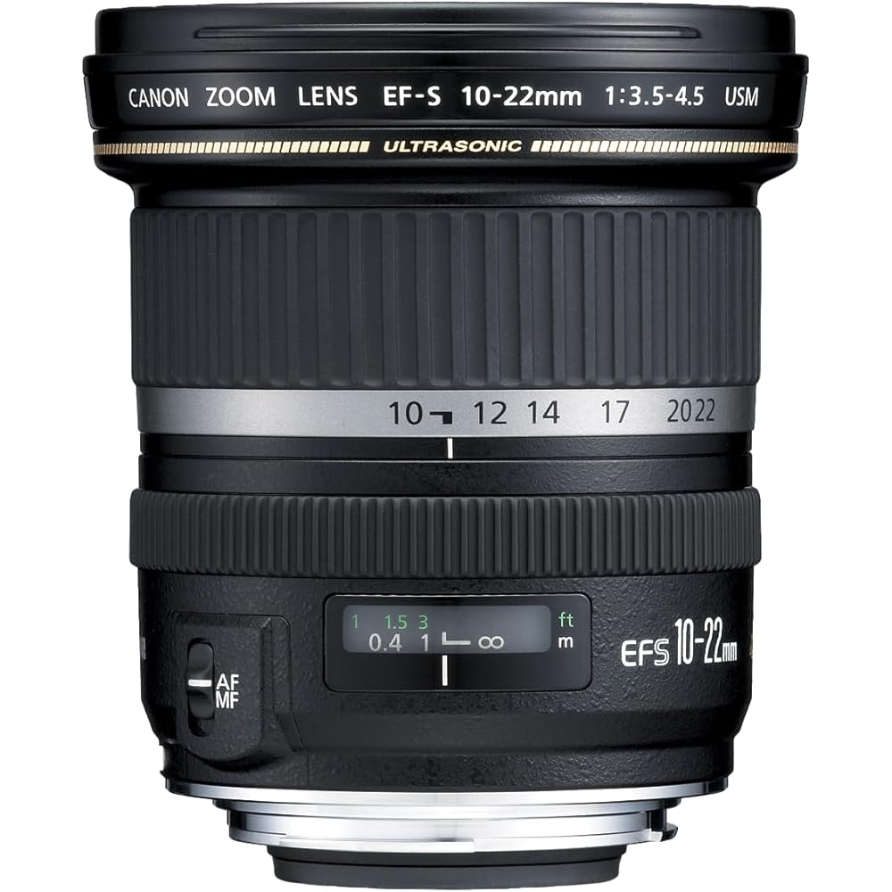 Canon Ultra Wide Angle Zoom Lens EF-S10-22mm F3.5-4.5 USM APS-C Compatible
Canon Ultra Wide Angle Zoom Lens EF-S10-22mm F3.5-4.5 USM APS-C Compatible