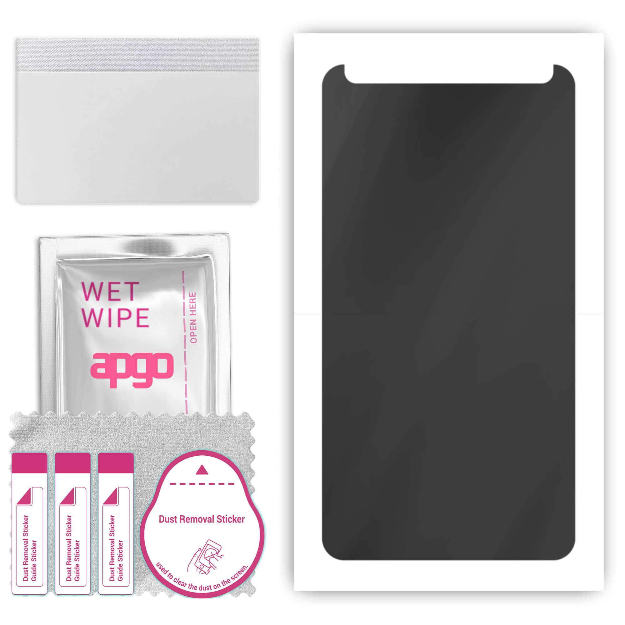 apgo Hydrogel Privacy Matte Screen Protector for Huawei Mate 7, Anti Spy, Hydrogel Film, Flexible, Soft TPU with positioning layer easy installation
apgo Hydrogel Privacy Matte Screen Protector for Huawei Mate 7, Anti Spy, Hydrogel Film, Flexible, Soft TPU with positioning layer easy installation