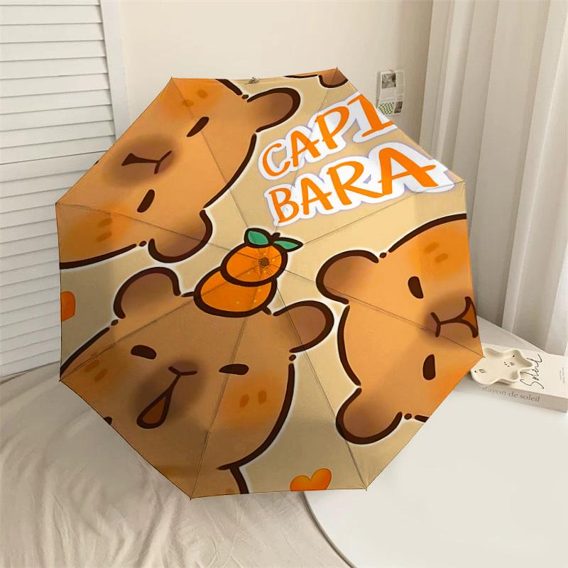 1PC Capitbara Umbrella-8-Rib Reinforced, Automatic Open, Lightweight & Durable, Fashion Accessory for Outdoor, J0366
1PC Capitbara Umbrella-8-Rib Reinforced, Automatic Open, Lightweight & Durable, Fashion Accessory for Outdoor, J0366