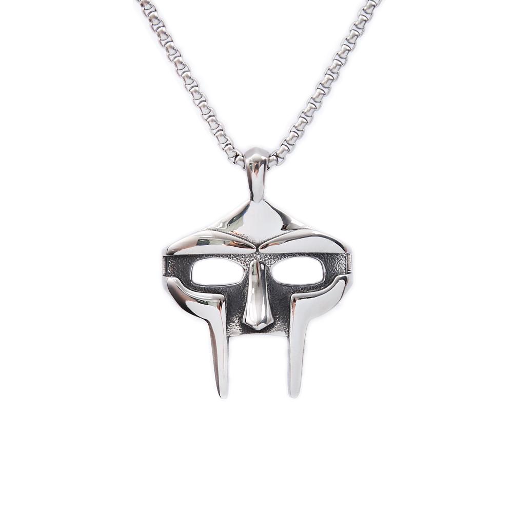 New Vintage Mf Doom Mask Pendant Necklace for Men Women Stainless Steel Punk Fashion Egyptian Amulet Jewelry Gifts Dropshipping
New Vintage Mf Doom Mask Pendant Necklace for Men Women Stainless Steel Punk Fashion Egyptian Amulet Jewelry Gifts Dropshipping