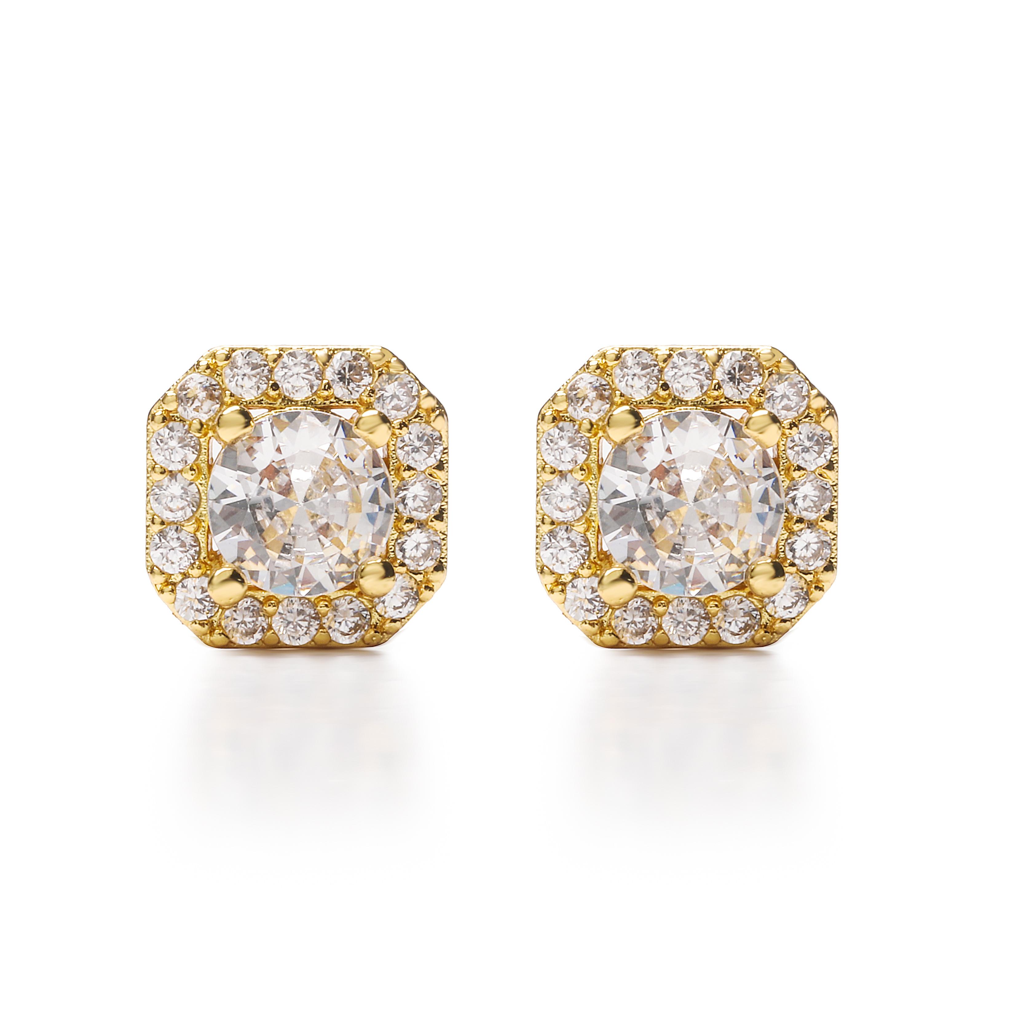 HECHENG,Crystal Square Necklace Earrings Studs Luxury Wedding Engagement Reception Zircon Set for Lover
HECHENG,Crystal Square Necklace Earrings Studs Luxury Wedding Engagement Reception Zircon Set for Lover