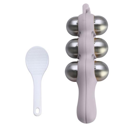 Форма для суши Удобная ручка DIY с ложкой для риса Удобный бытовой детский производитель для ресторана серый
Форма для суши Удобная ручка DIY с ложкой для риса Удобный бытовой детский производитель для ресторана серый