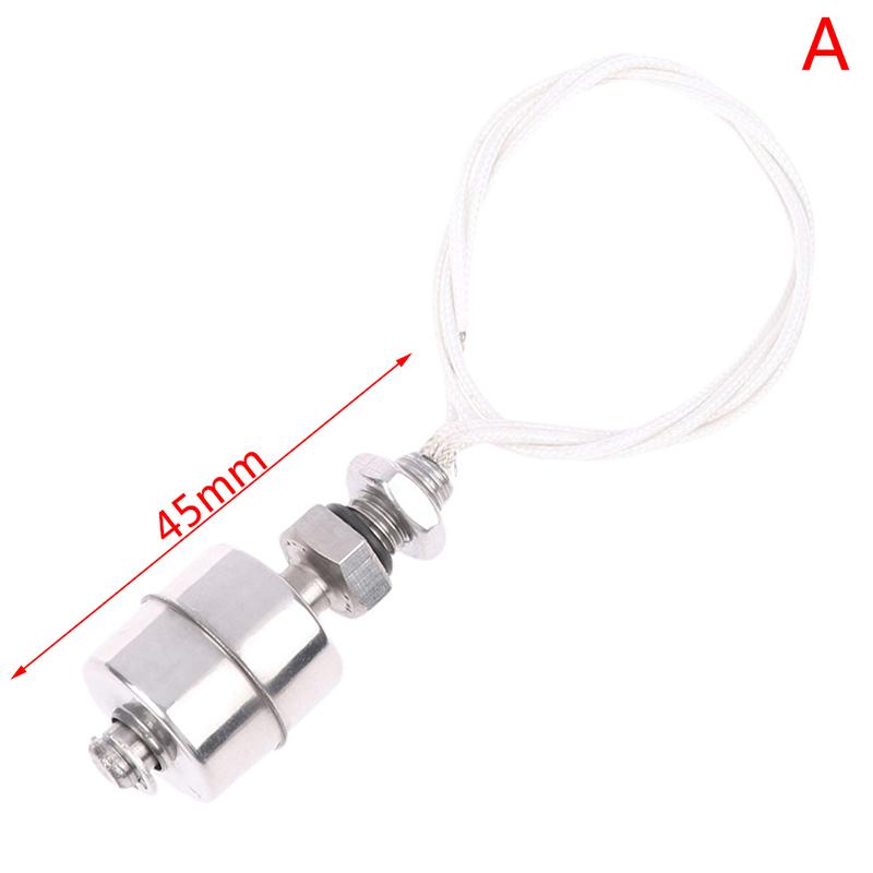 Vertical-type Stainless Steel Single Ball Float Switch Tank Pool Controller Water Level Liquid Flow Sensor Float Lever Switch
Vertical-type Stainless Steel Single Ball Float Switch Tank Pool Controller Water Level Liquid Flow Sensor Float Lever Switch