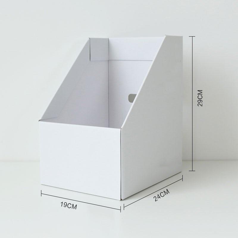 1pcs Office paper file box, desktop storage rack, vertical paper box, book box, book storage, archive and data bookshelf
1pcs Office paper file box, desktop storage rack, vertical paper box, book box, book storage, archive and data bookshelf
