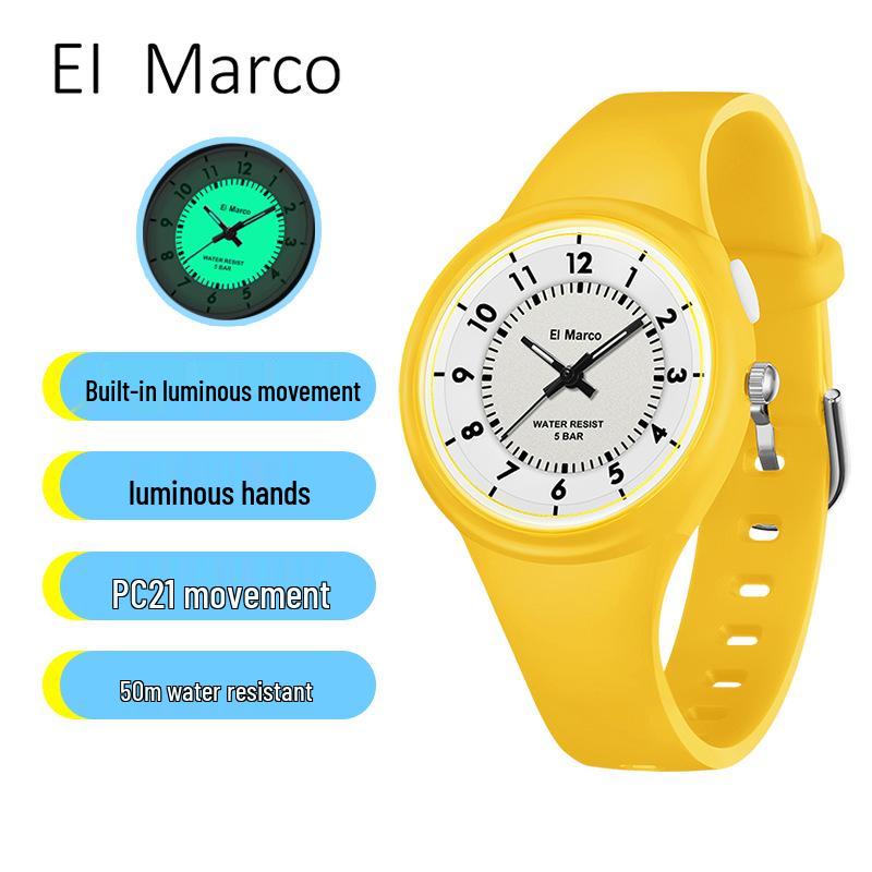 Little Elephant Waterproof Quartz Watch - Fresh, Simple Design for Students
Little Elephant Waterproof Quartz Watch - Fresh, Simple Design for Students