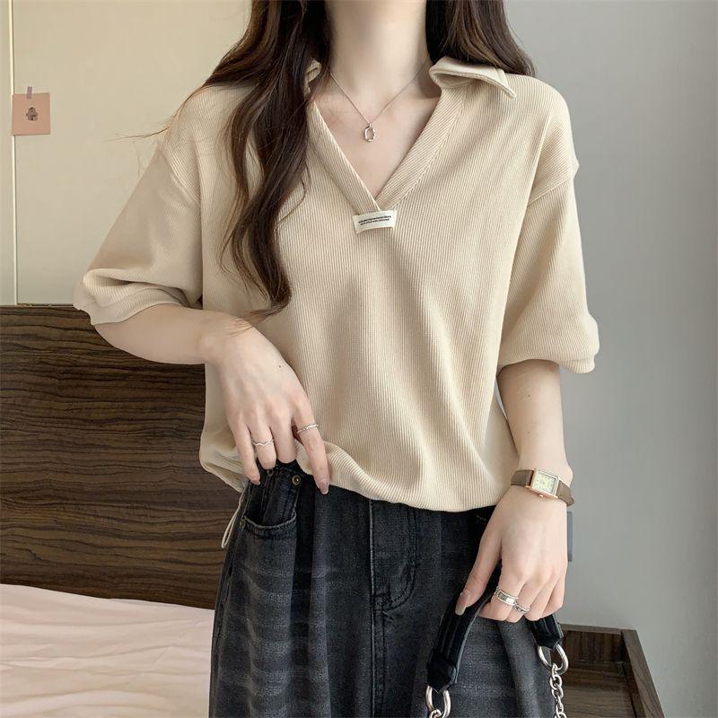 Plus Size Short Sleeve Slimming T-shirt for Women – New Summer Arrival, Loose Fit with Flaw Concealing Design. S (suggested weight 50-60 jin) хаки
Plus Size Short Sleeve Slimming T-shirt for Women – New Summer Arrival, Loose Fit with Flaw Concealing Design. S (suggested weight 50-60 jin) хаки