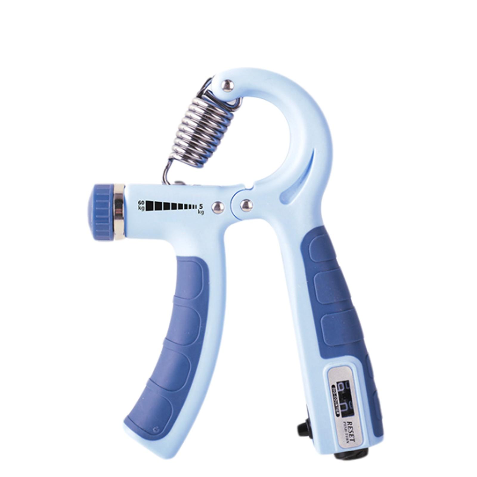 Подсчет силы хвата Тренажер для рук Упражнение на силу рук Регулируемый усилитель хвата пальцев One Size небесно-голубой
Подсчет силы хвата Тренажер для рук Упражнение на силу рук Регулируемый усилитель хвата пальцев One Size небесно-голубой