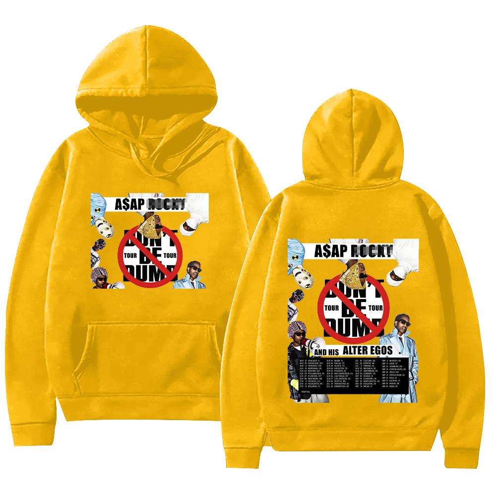 Asap Don’t Be Dumb Tour 2026 Худі З Довгим Рукавом Пуловери Вінтажний Хіп-Хоп Светр Унісекс Повсякденний Y2K Одяг L жовтий
Asap Don’t Be Dumb Tour 2026 Худі З Довгим Рукавом Пуловери Вінтажний Хіп-Хоп Светр Унісекс Повсякденний Y2K Одяг L жовтий