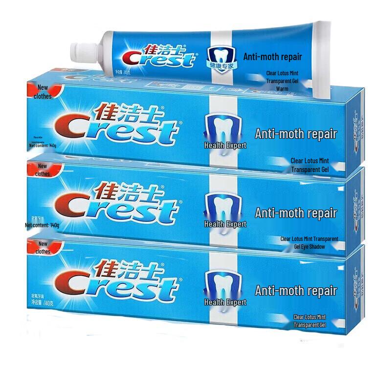 Crest Anti-Cavity Lotus Mint Toothpaste
Crest Anti-Cavity Lotus Mint Toothpaste