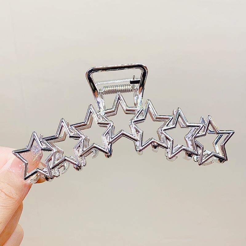 1/2 шт. Модные серебристые геометрические полые заколки для волос в форме сердца и пентаграммы для женщин и девушек, аксессуары для волос для вечеринок
1/2 шт. Модные серебристые геометрические полые заколки для волос в форме сердца и пентаграммы для женщин и девушек, аксессуары для волос для вечеринок