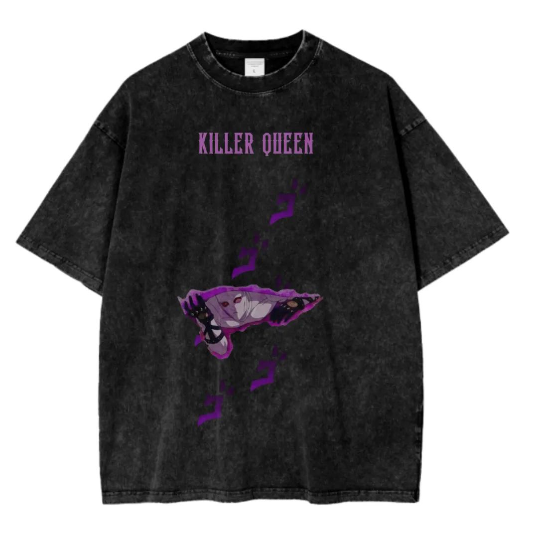 JoJos Bizarre Adventure Kira Yoshikage Graphic Tshirt Men Clothing Short Sleeve Cotton Tshirts Washed Tee Harajuku T Shirt S
JoJos Bizarre Adventure Kira Yoshikage Graphic Tshirt Men Clothing Short Sleeve Cotton Tshirts Washed Tee Harajuku T Shirt S