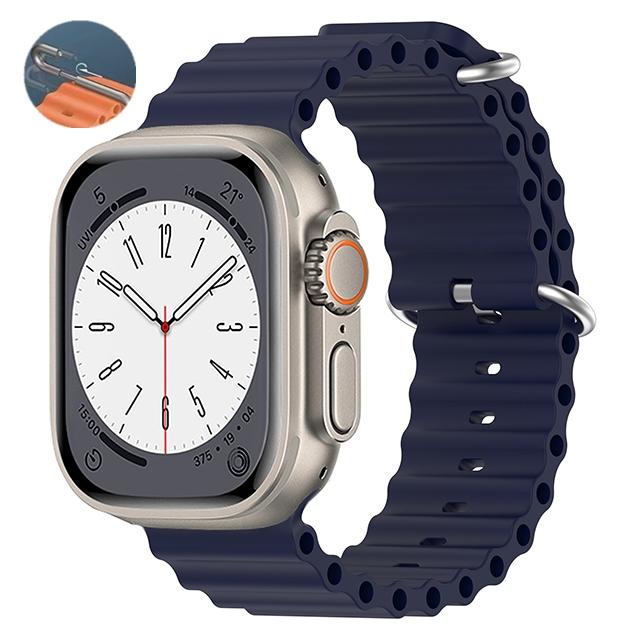 Офіційний ремінець Ocean для Apple Watch Series Ultra 2 49 мм 45 мм силіконовий ремінець із карабіном для iWatch9 8 7 6 5 4 3 2 Se 41 40 44 мм 38 40 41mm опівніч
Офіційний ремінець Ocean для Apple Watch Series Ultra 2 49 мм 45 мм силіконовий ремінець із карабіном для iWatch9 8 7 6 5 4 3 2 Se 41 40 44 мм 38 40 41mm опівніч