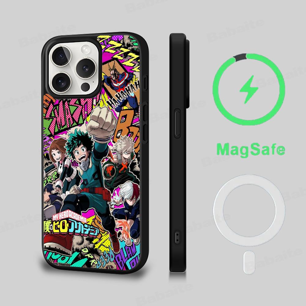 My Hero Academia Phone Case Magnetic Case For IPhone 16 14 13 12 11 15 Pro Max Plus For Magsafe Wireless Charge Cover iPhone 12
My Hero Academia Phone Case Magnetic Case For IPhone 16 14 13 12 11 15 Pro Max Plus For Magsafe Wireless Charge Cover iPhone 12