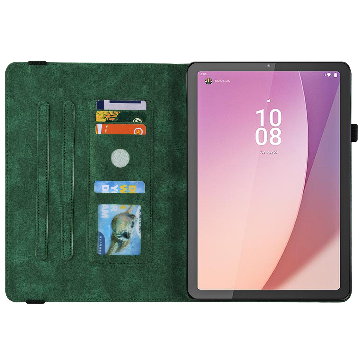 For Lenovo Tab M9 Imprinted Butterfly Flower PU Leather Card Holder Stand Tablet Case with Pen Loop Purple
For Lenovo Tab M9 Imprinted Butterfly Flower PU Leather Card Holder Stand Tablet Case with Pen Loop Purple