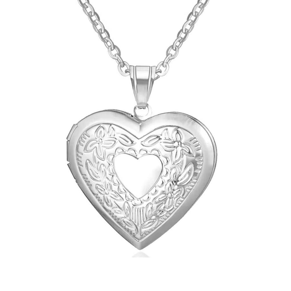 1pc Gold Floral Heart Photo Frame Necklace, Gentle Forest Style, Suitable for Girlfriend, Anniversary Gift, Daily Commute Access
1pc Gold Floral Heart Photo Frame Necklace, Gentle Forest Style, Suitable for Girlfriend, Anniversary Gift, Daily Commute Access