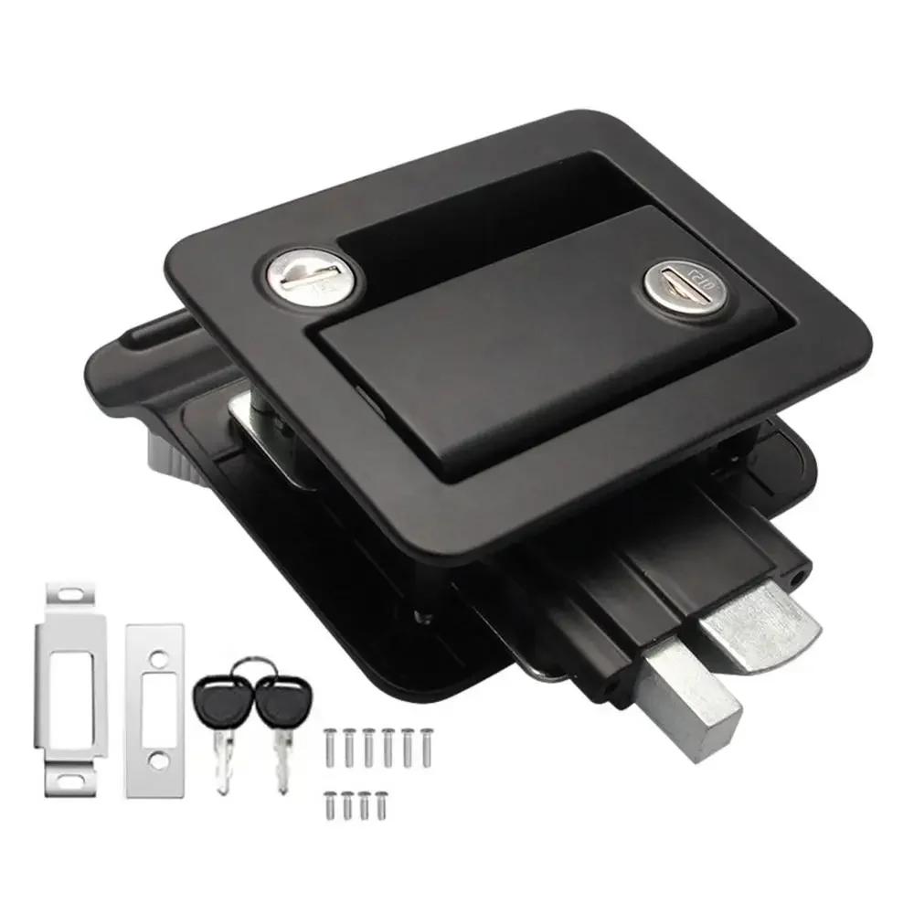 RV Lock Camping Door Handle Lock Built-in Luggage Compartment Anti-theft Portable RV Accessories RV Camping Supplies чорний
RV Lock Camping Door Handle Lock Built-in Luggage Compartment Anti-theft Portable RV Accessories RV Camping Supplies чорний
