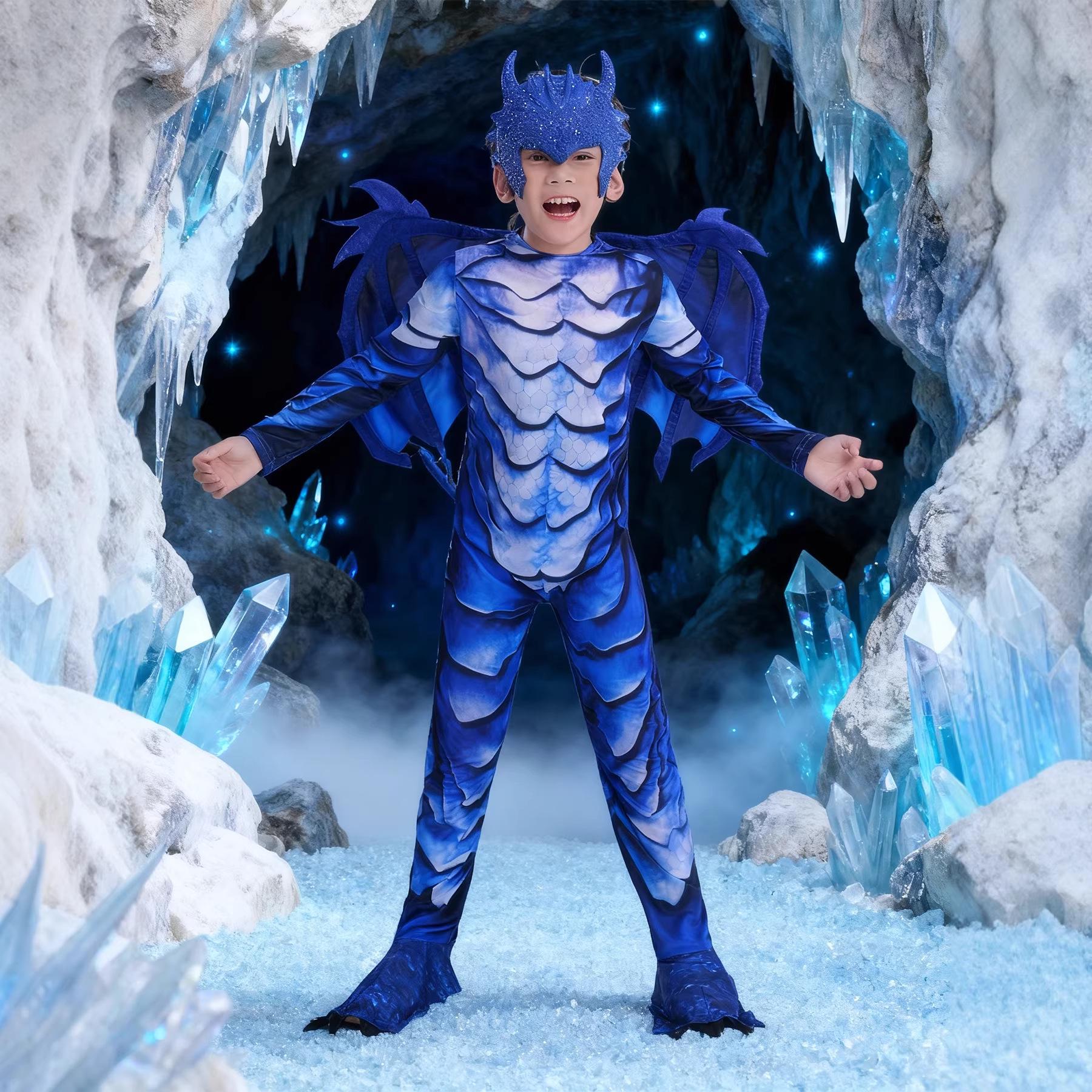 Дитячий костюм-набір для фестивалю косплею «Лицар Дракона» 110 cm
Дитячий костюм-набір для фестивалю косплею «Лицар Дракона» 110 cm