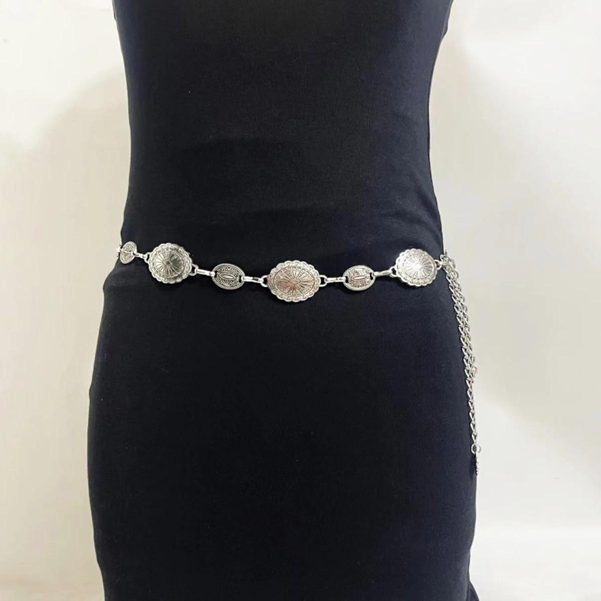2025 New Fashion Vintage Oval Craved Metal Waist Chain for Women Retro Style Gold Color Belt Female Body Jewelry Gift
2025 New Fashion Vintage Oval Craved Metal Waist Chain for Women Retro Style Gold Color Belt Female Body Jewelry Gift